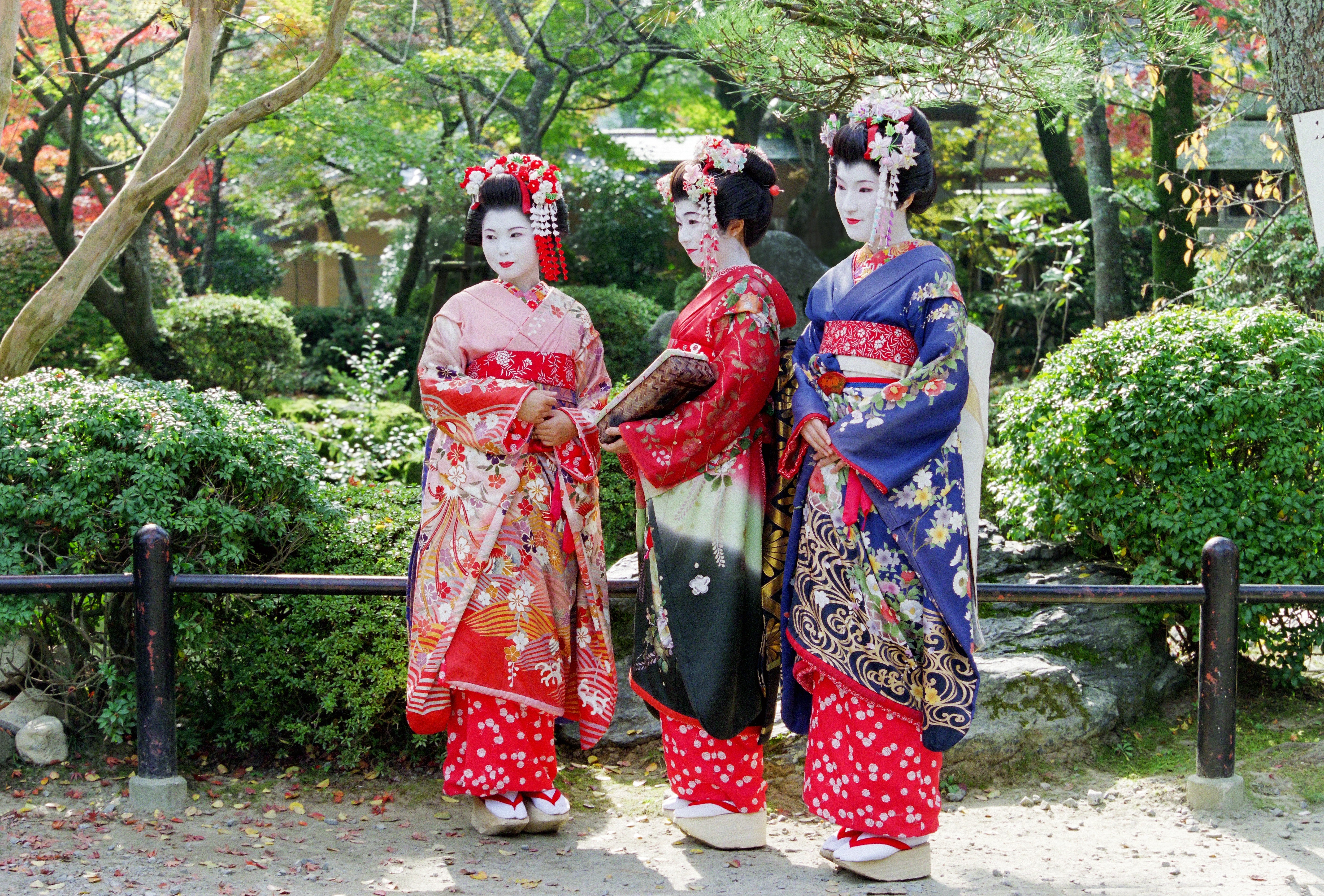 Make-sans in Kyoto, Japan