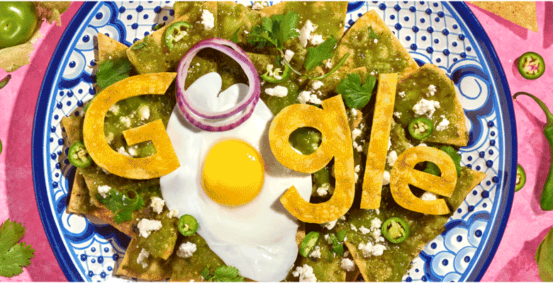 May 23, 2024 Celebrating Chilaquiles, This animated Doodle celebrates Chilaquiles — the delicious tortilla-based meal that’s woven into Mexican culture.