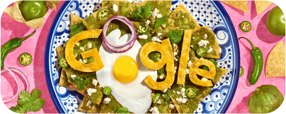 May 23, 2024 Celebrating Chilaquiles, This animated Doodle celebrates Chilaquiles — the delicious tortilla-based meal that’s woven into Mexican culture.