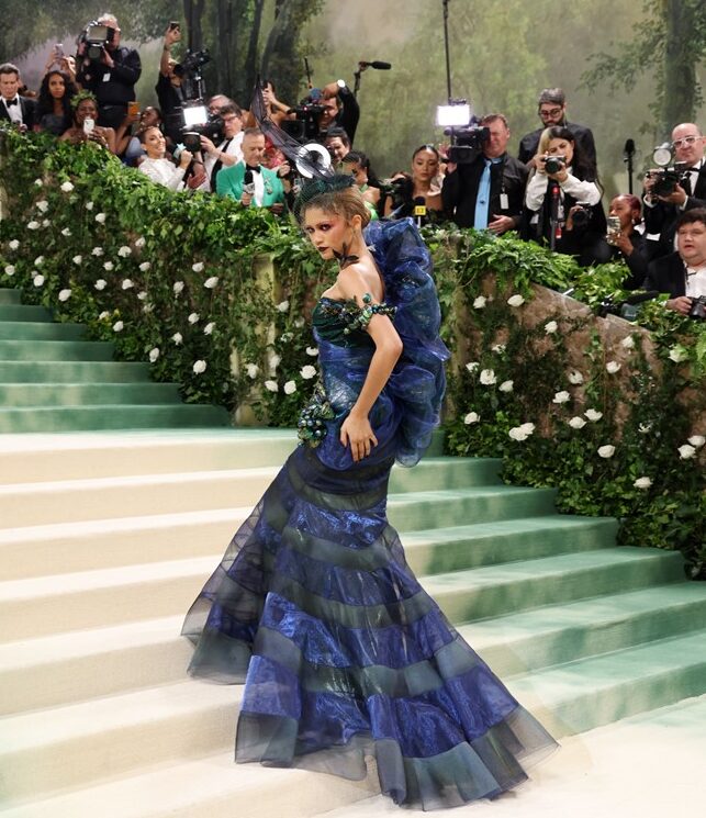 Zendaya made a striking return to the Met Gala 2024