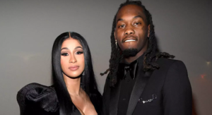 Cardi B and Offset. photo Kevin Mazur/Getty Images