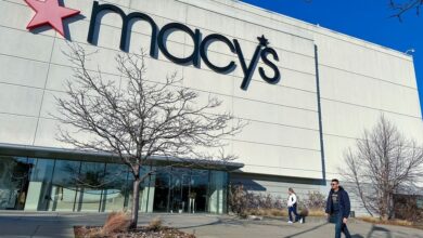 A Macy's retail store located in Bay Shore, New York, as captured on December 12, 2023. (Photo by Ted Shaffrey