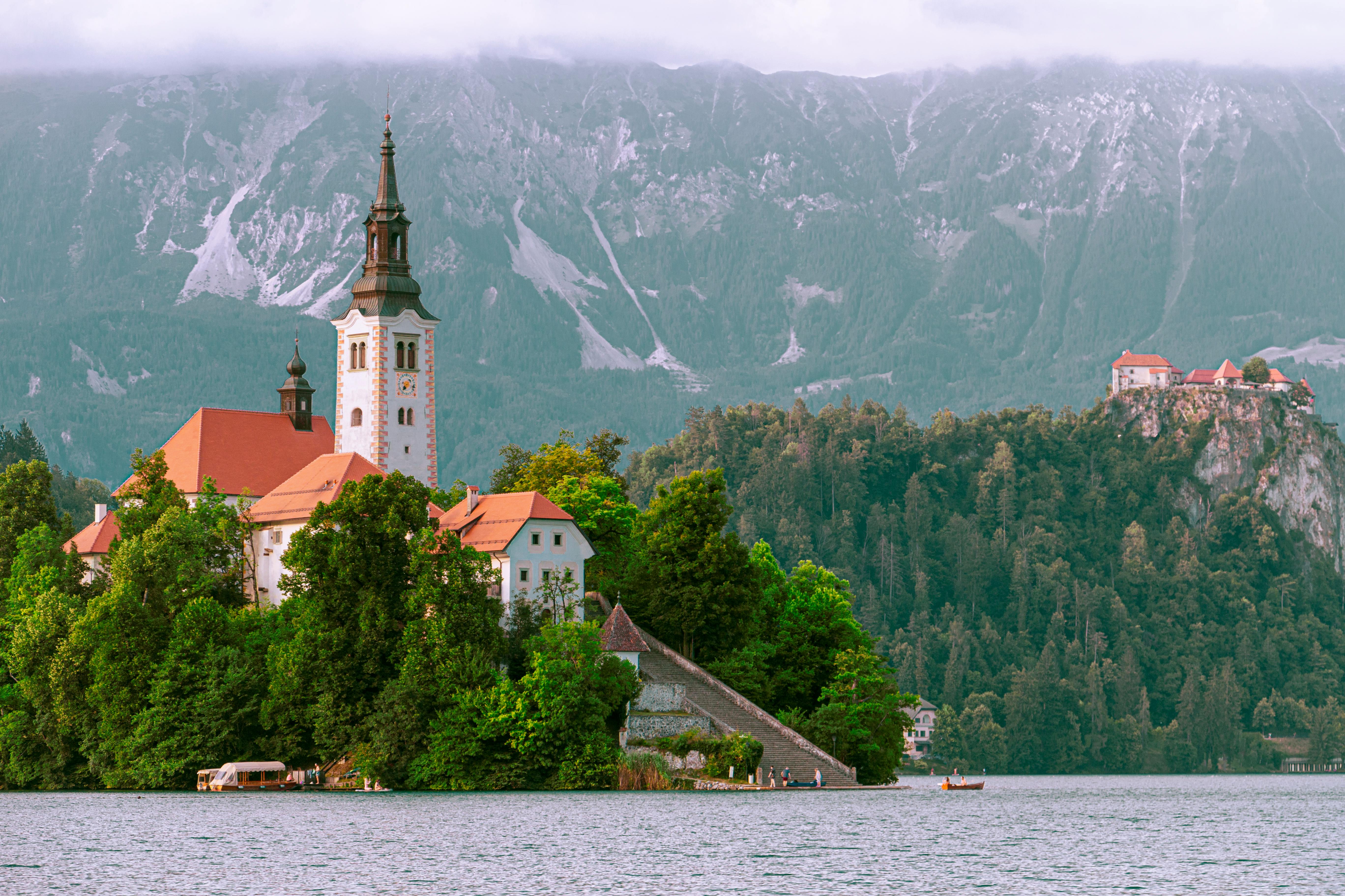 Bled, Radovljica, Szlovénia Photo of Church on an Island