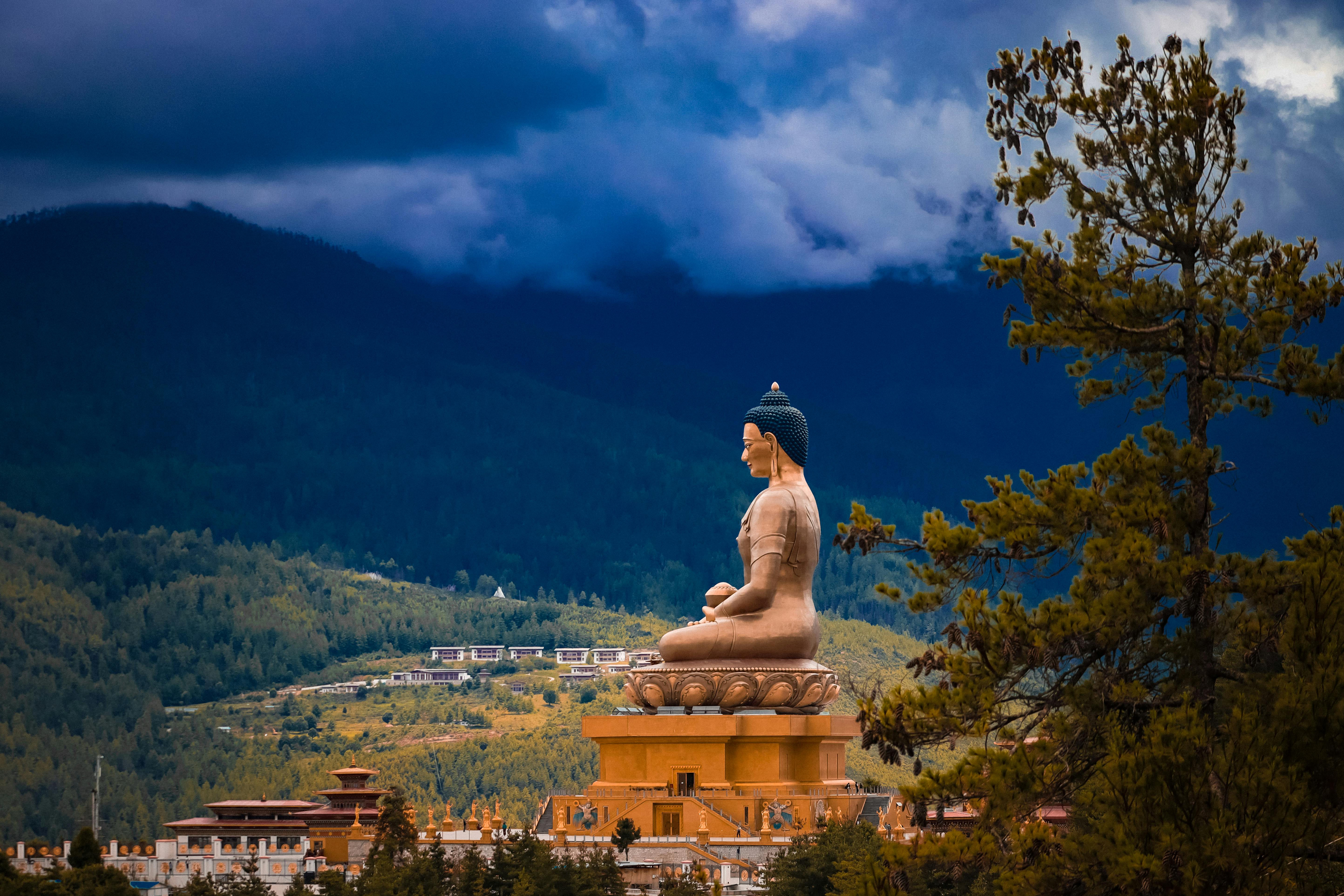 Thimphu, Bhutan Sculpture of Buddha