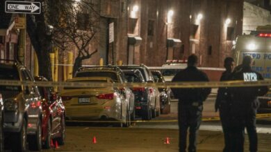 Police respond to a reported mass shooting in Queens on Jan. 1, 2025. Photo by Dean Moses