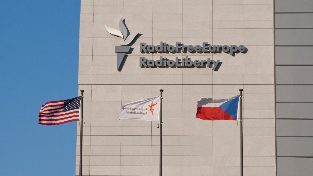 Radio Free Europe/Radio Liberty headquarters in Prague, Czech Republic