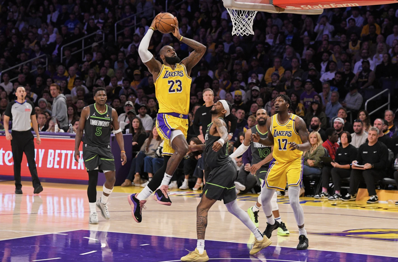 Rudy Gobert dominates small-ball Lakers and the Timberwolves advance with a 103-96 win in Game 5