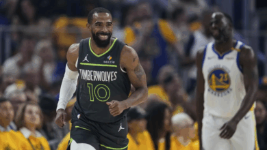 At 37, Mike Conley Jr. is back in the Western Conference Finals, leading the Minnesota Timberwolves with quiet resolve and veteran grit as they chase the franchise’s first NBA title.