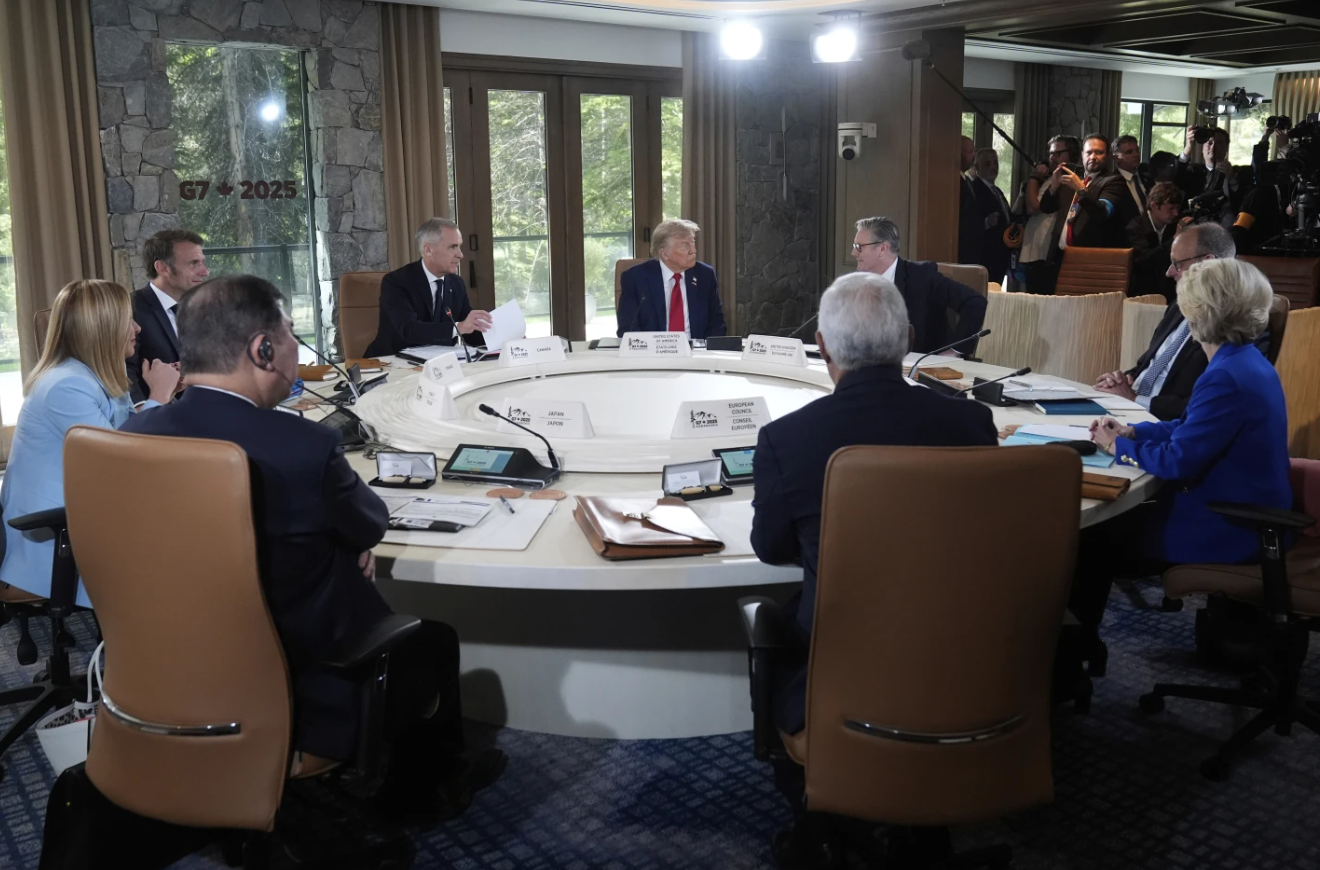 US President Donald Trump says trade would be the 'primary focus' of the G7 summit in Canada, (AP).